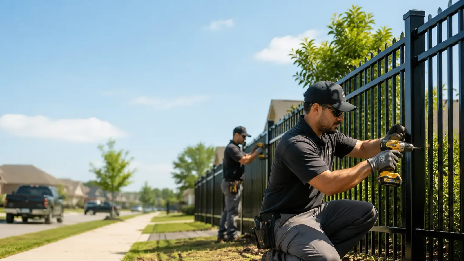 Metal Fence Installation in Harbor View, OH